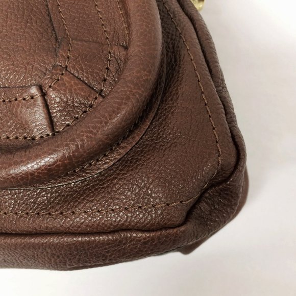 Chloe` Paraty Brown Leather Shopper Bag - Picture 8 of 10